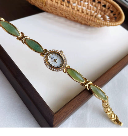 Lina| Pierre vert & Or