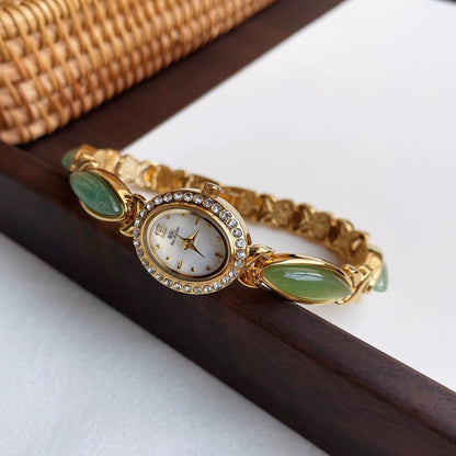 Lina| Pierre vert & Or